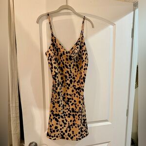 ✨Leopard Print Short Slipdress✨